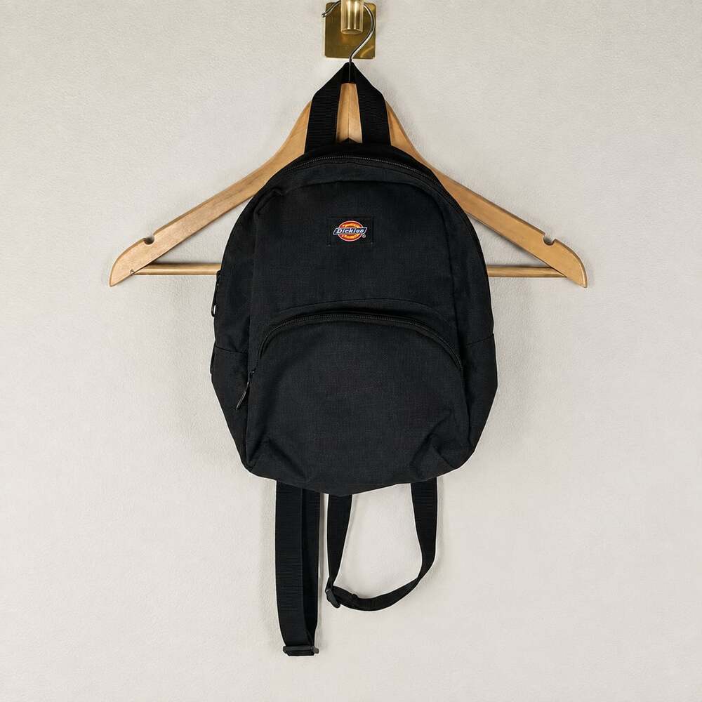 Dickies Mini Backpack Black Y2K Streetwear Bag